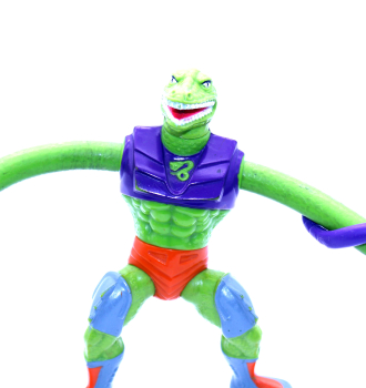 Sssqueeze – MOTU Vintage Figur 1986 mit Schlangenwaffe kaufen | Hoppla Stuff